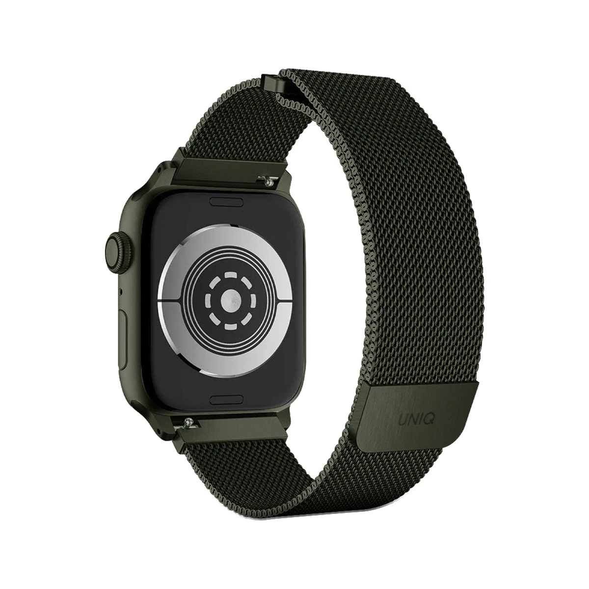 Uniq Apple Watch Ultra 41mm Dante Çelik Örgü Kordon - Yeşil
