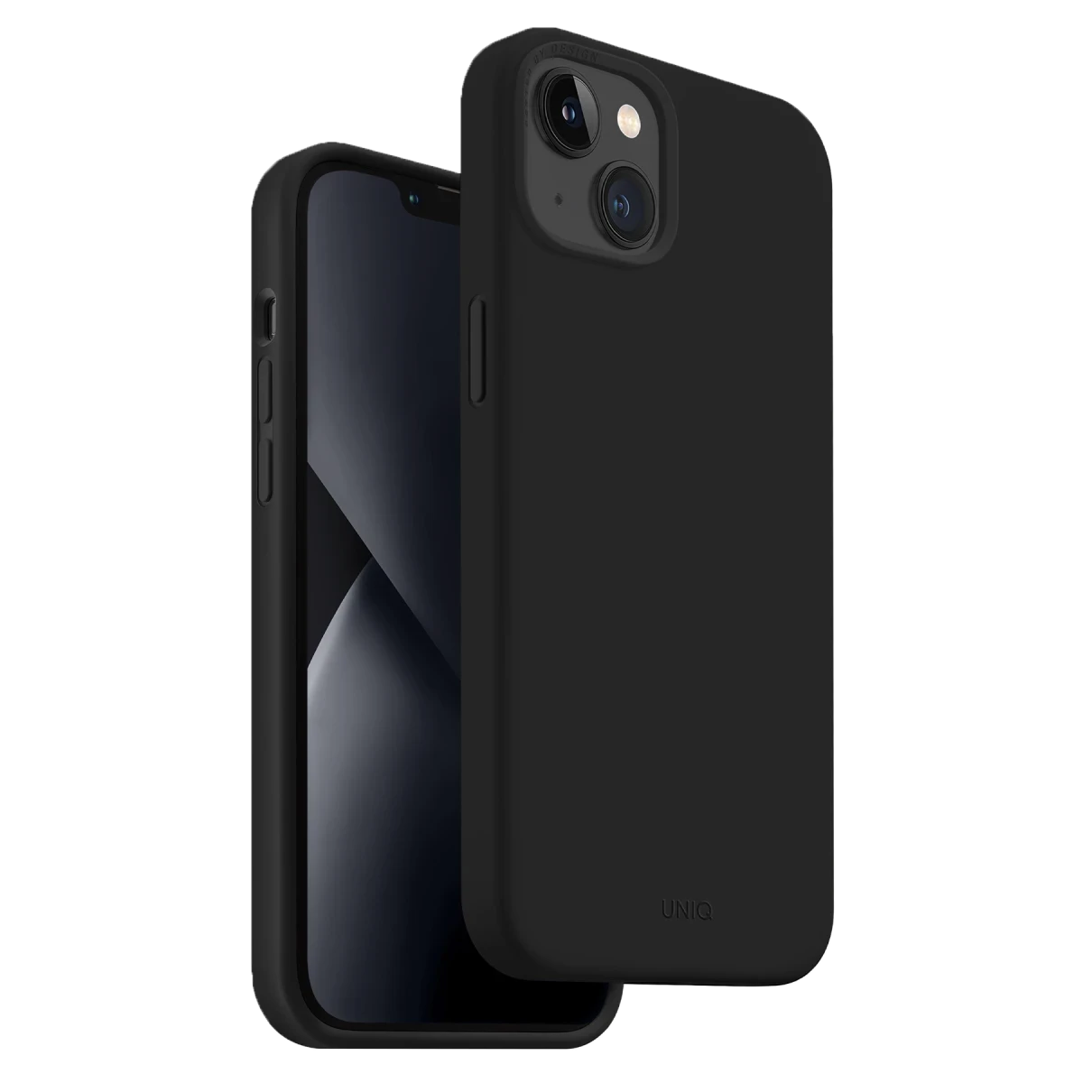 Uniq Apple iPhone 14 Plus Lino Silikon Kapak - Siyah