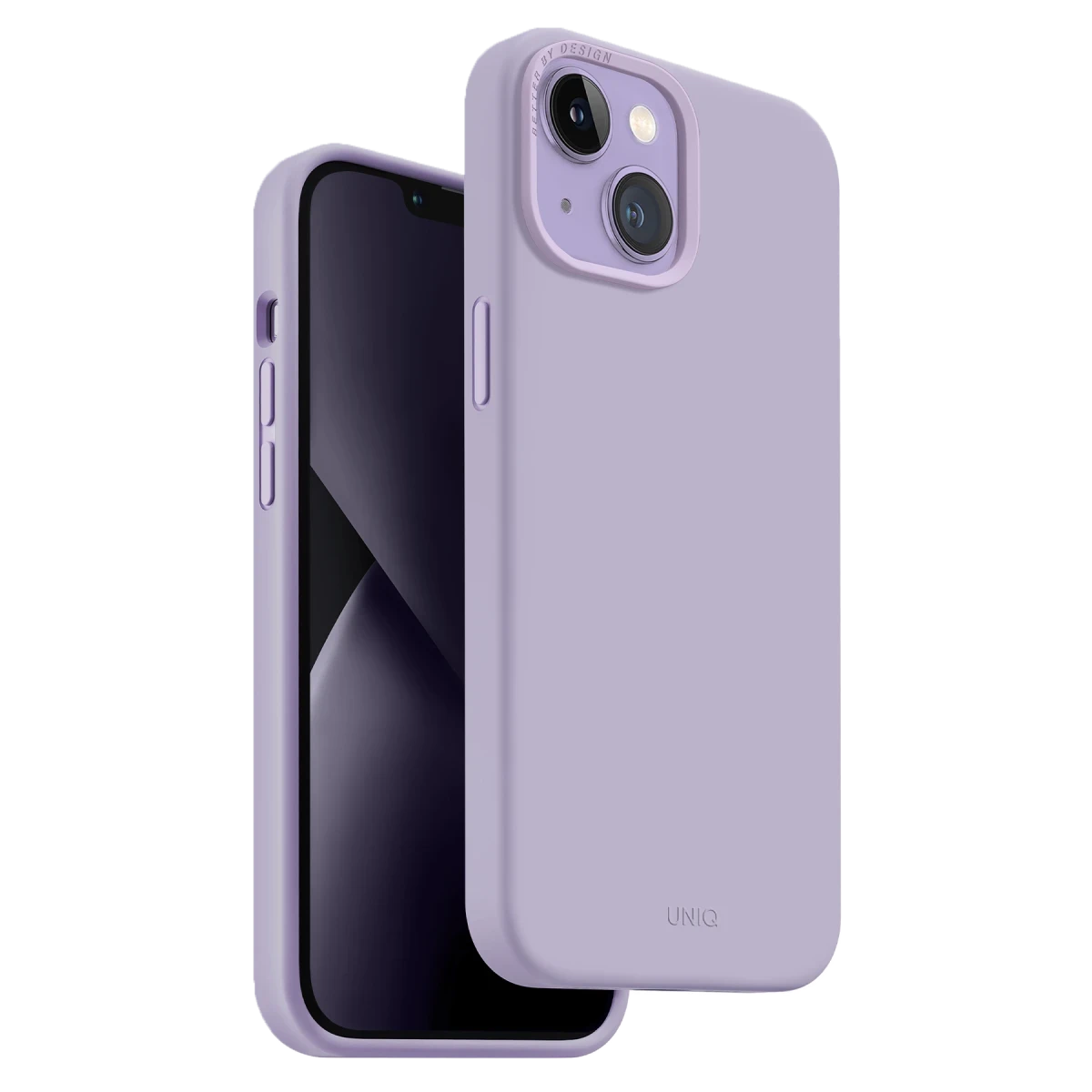 Uniq Apple iPhone 14 Plus Lino Silikon Kapak - Lila