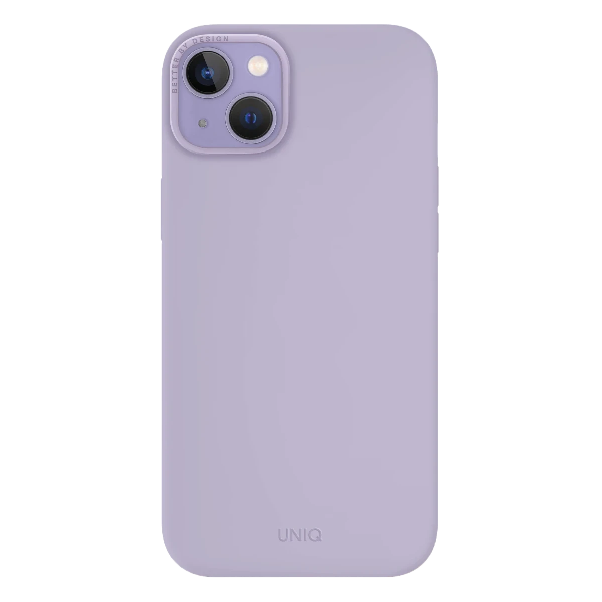 Uniq Apple iPhone 14 Plus Lino Silikon Kapak - Lila