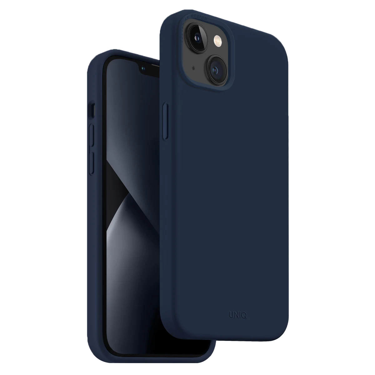 Uniq Apple iPhone 14 Plus Lino Silikon Kapak - Mavi
