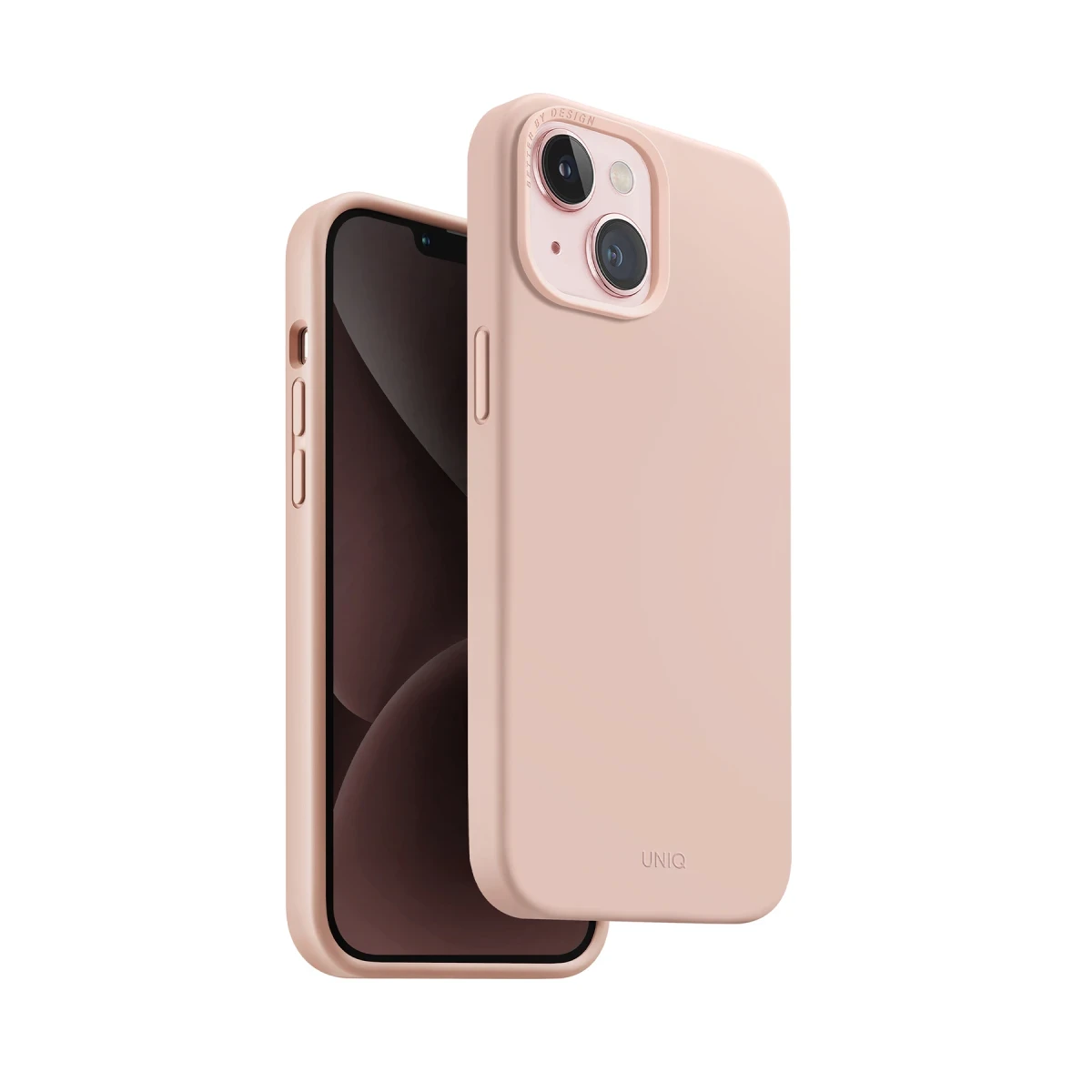 Uniq Apple iPhone 14 Plus Lino Hue Magsafe Kapak - Pembe