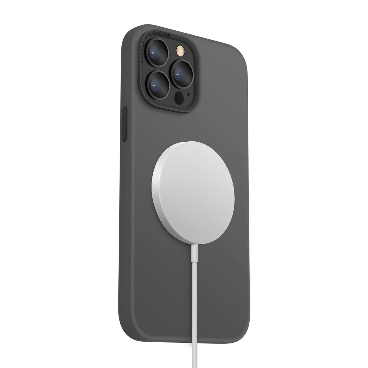 Uniq Apple iPhone 14 Plus Lino Hue Magsafe Kapak - Gri