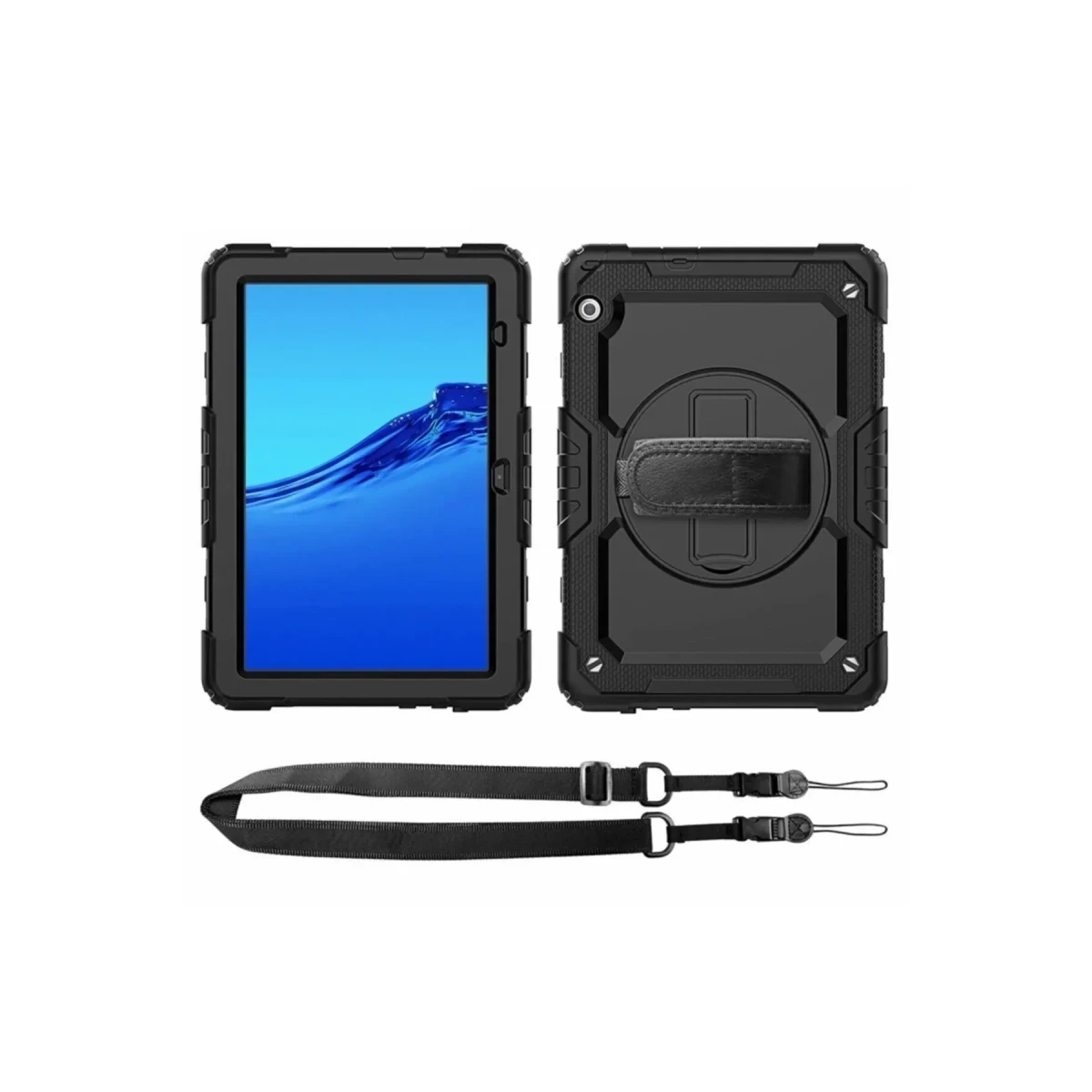 Newface Lenovo Tab M10 TB311FU Kılıf Amazing Tablet Kapak - Siyah — görsel 4