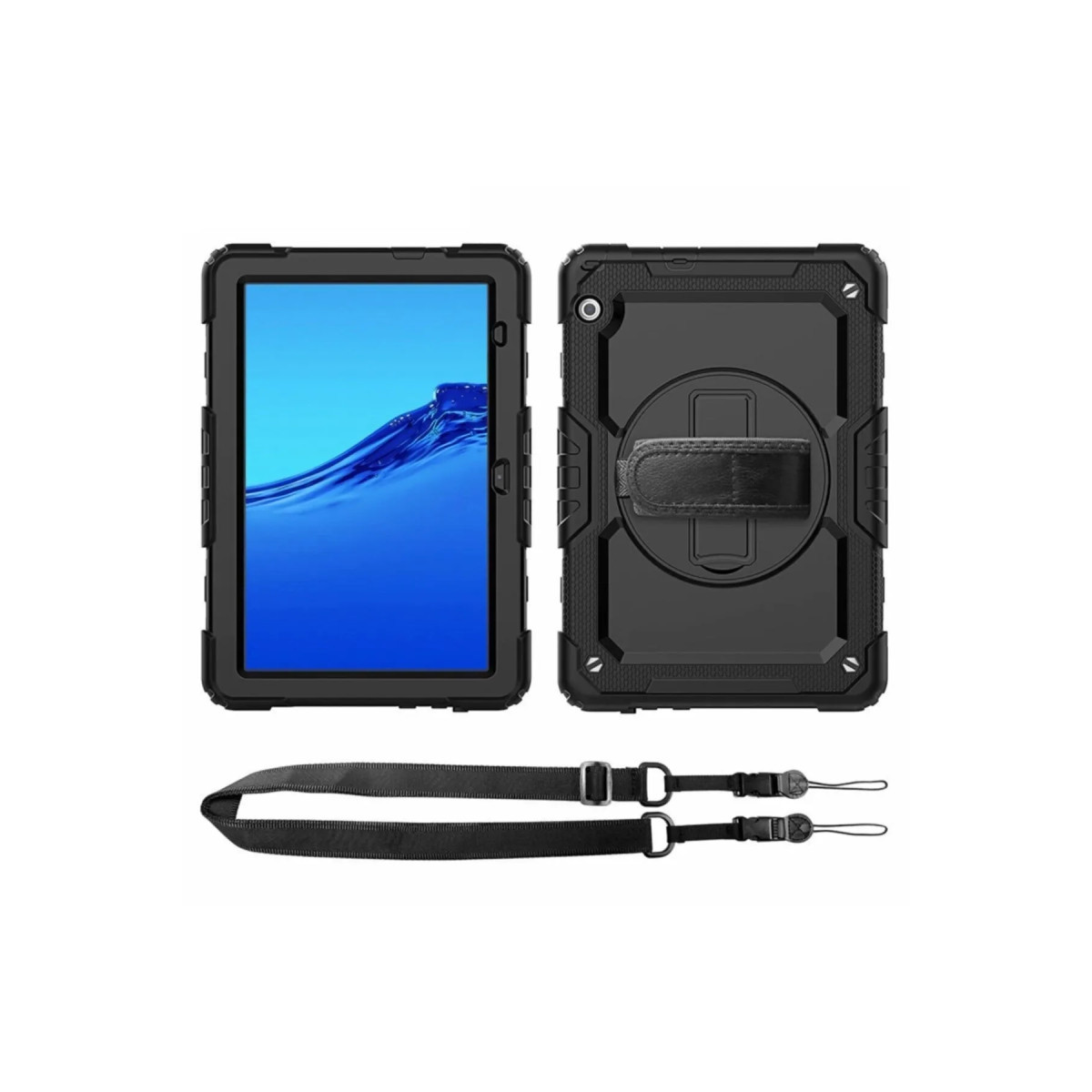 Newface Lenovo Tab M10 TB311FU Kılıf Amazing Tablet Kapak - Siyah — görsel 6