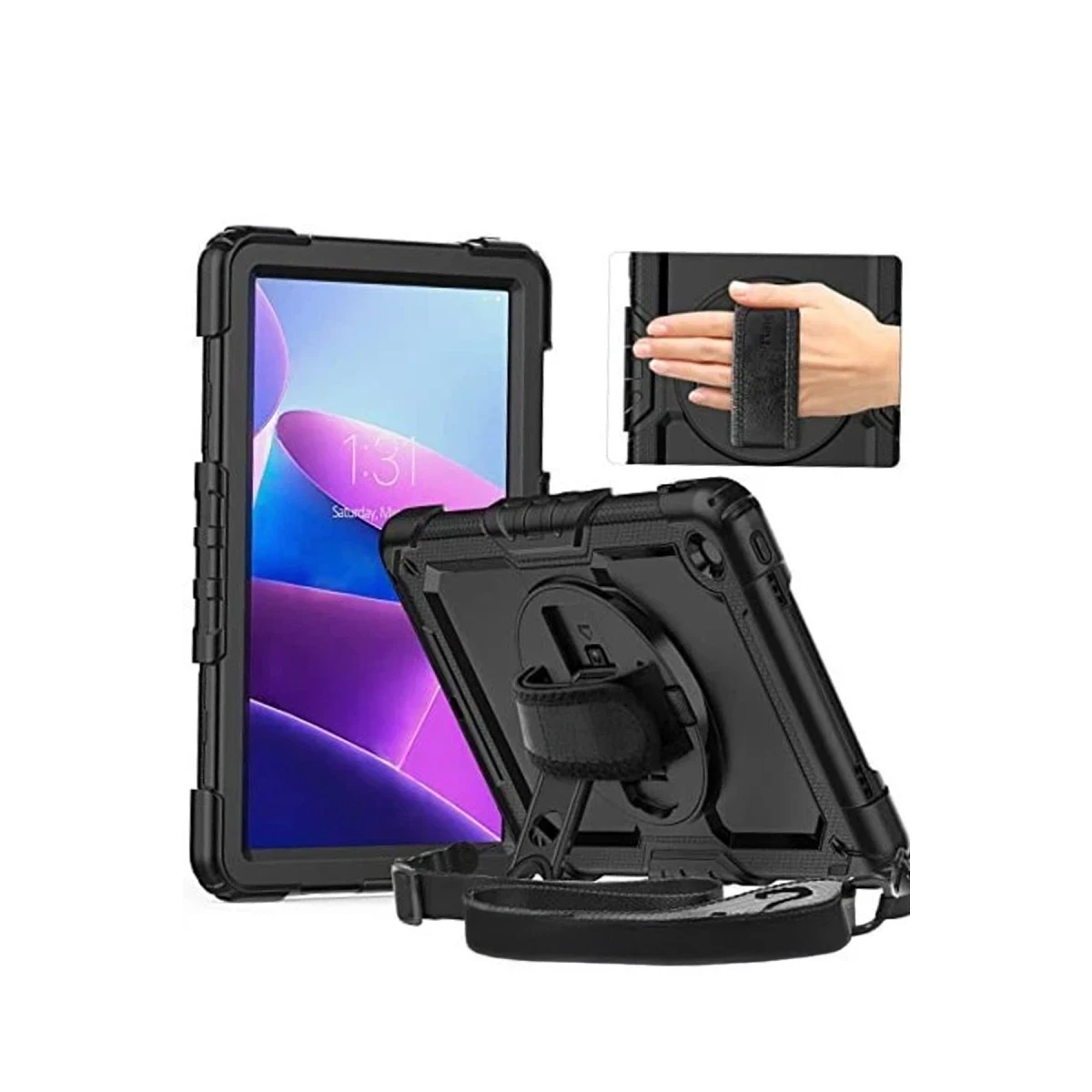 Newface Huawei MatePad SE 11 Kılıf Amazing Tablet Kapak - Siyah — görsel 2