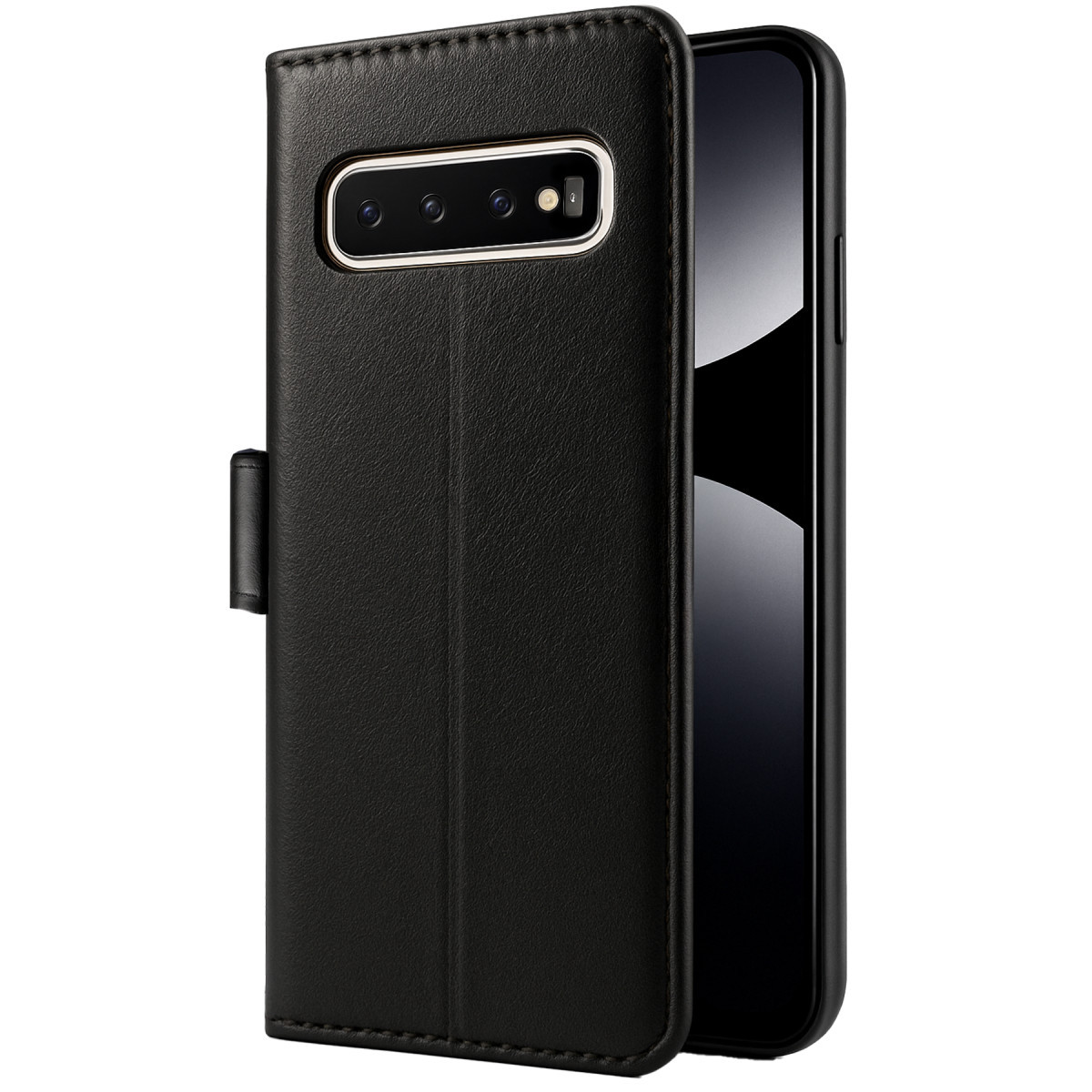 Newface Samsung Galaxy S10 Plus Trend S Plus Kapaklı Kılıf - Siyah — görsel 7