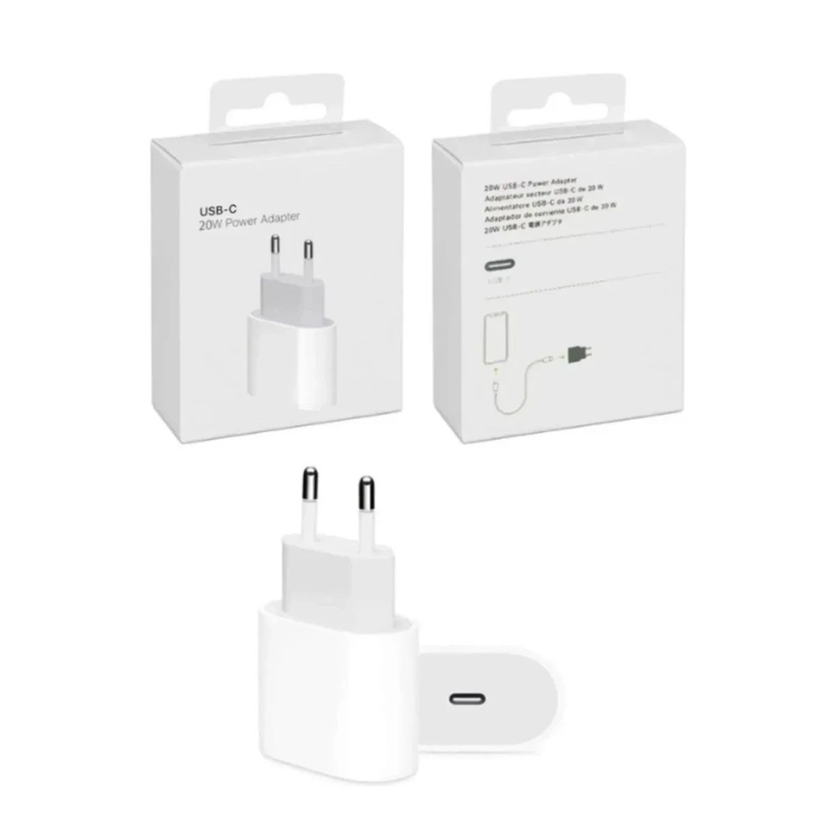 Newface CA-11 20W Type-C Şarj Adaptörü - Beyaz — görsel 4