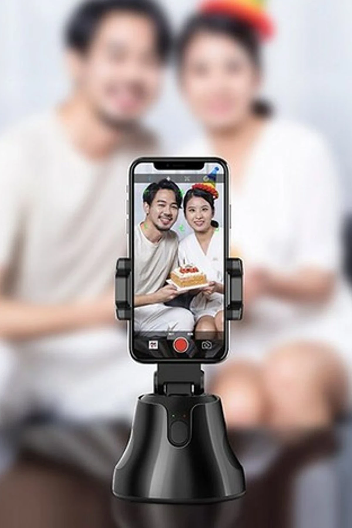 Newface Apai Genie 360 Derece Takip Etme Özellikli Selfie Gimbal - Siyah — görsel 3