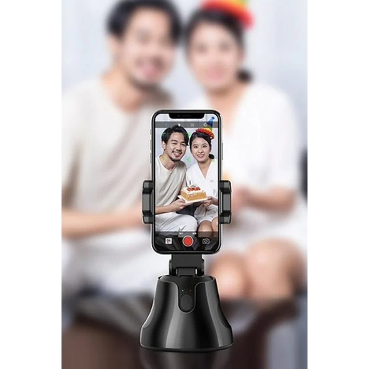 Newface Apai Genie 360 Derece Takip Etme Özellikli Selfie Gimbal - Siyah — görsel 6