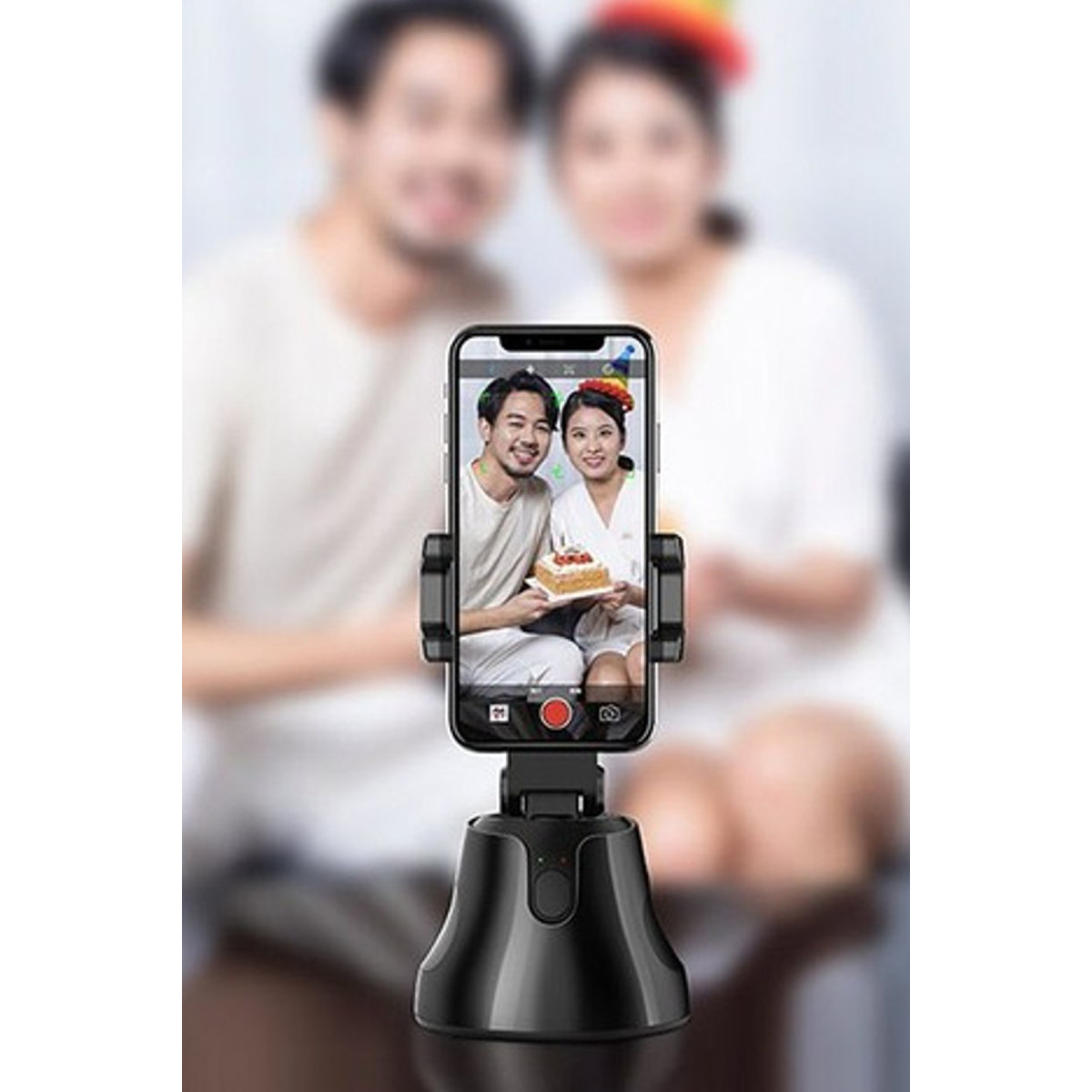 Newface Apai Genie 360 Derece Takip Etme Özellikli Selfie Gimbal - Siyah — görsel 9