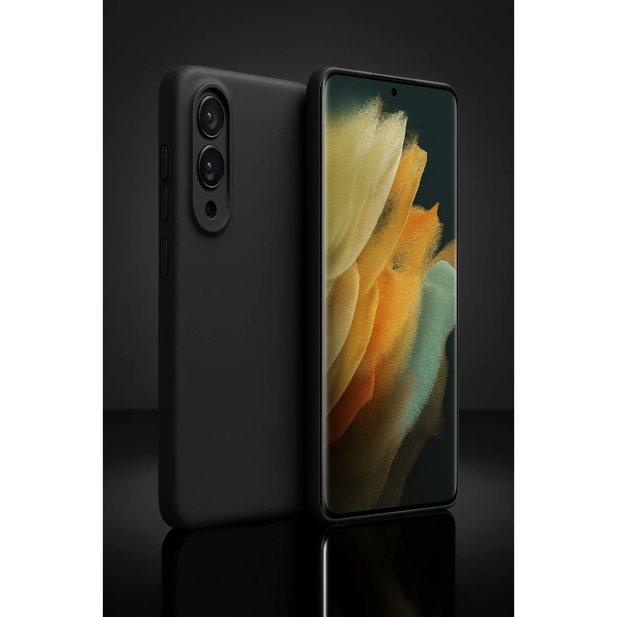 Newface Samsung Galaxy S25 Edge First Silikon - Siyah — görsel 5