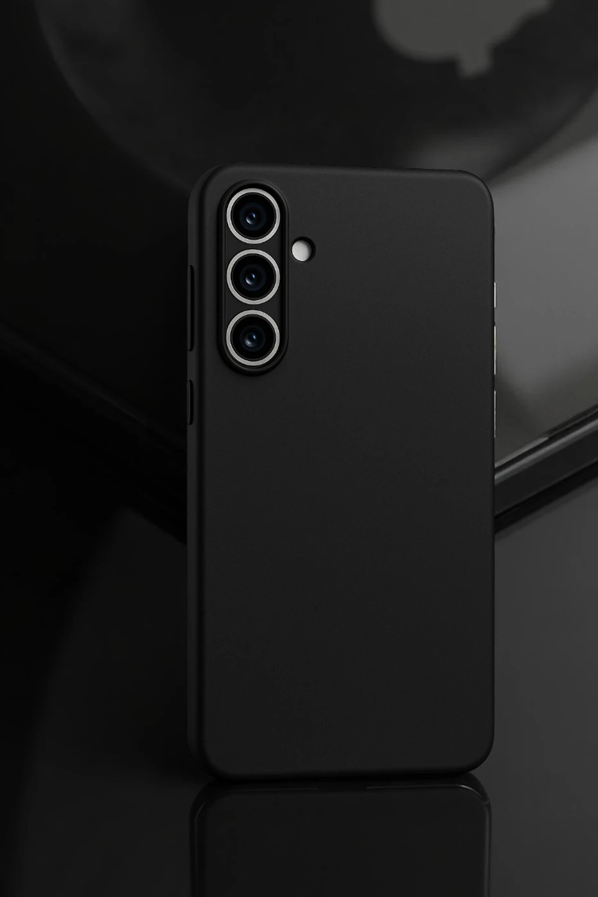 Newface Samsung Galaxy A55 5G Kılıf First Silikon - Siyah