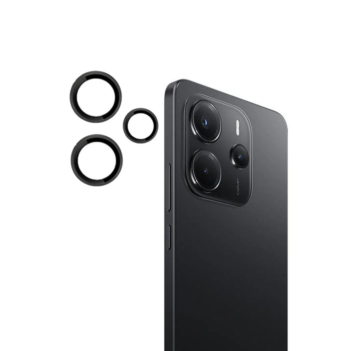 Joko Xiaomi Redmi Note 14 4G PVD Metal Kamera Lens - Siyah — görsel 5