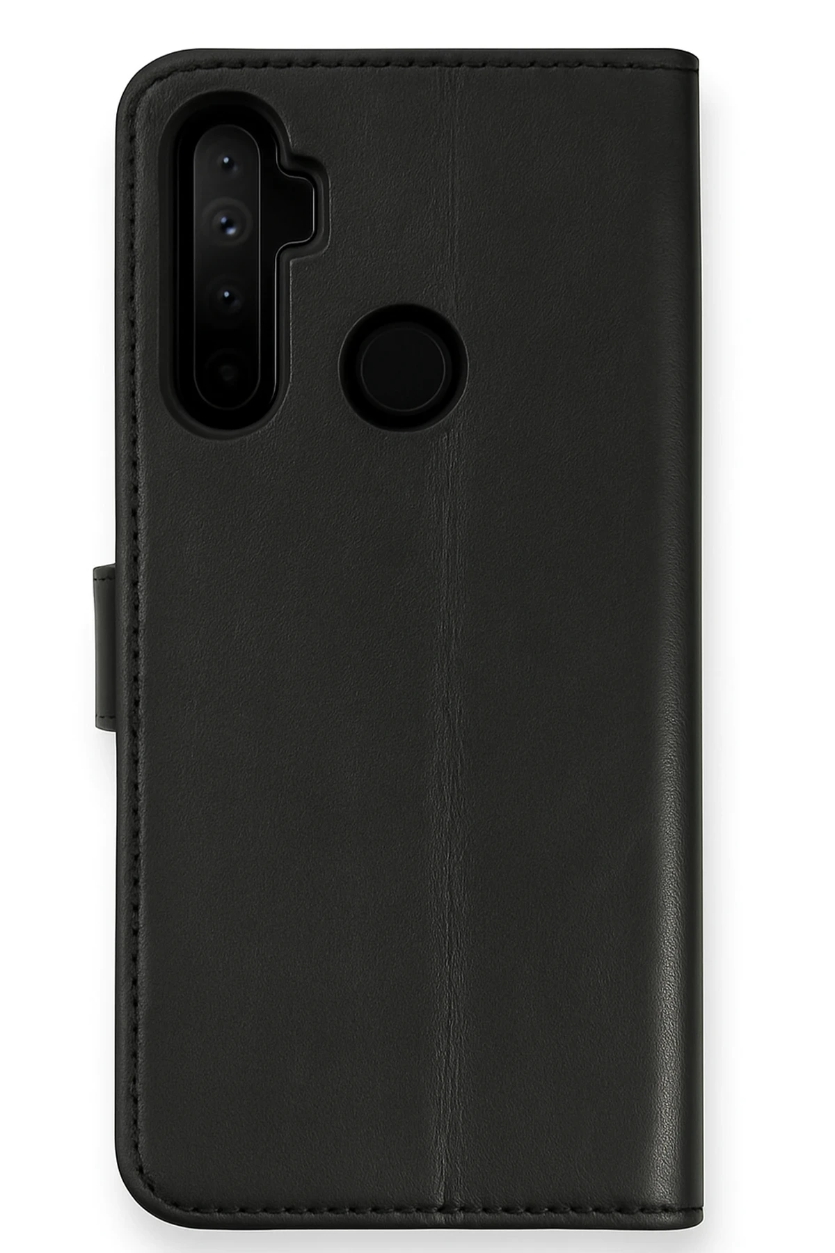 Newface Realme 6i Kılıf Trend S Plus Kapaklı Kılıf - Siyah