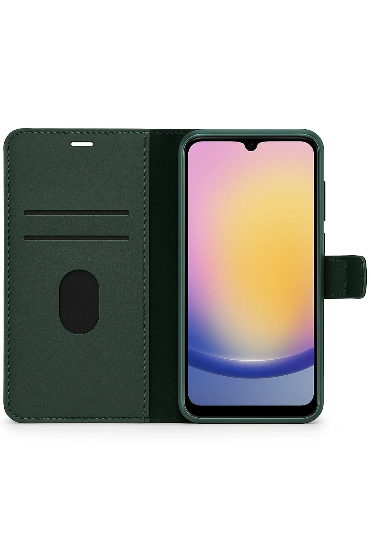 Newface Realme 6i Kılıf Trend S Plus Kapaklı Kılıf - Siyah — görsel 2
