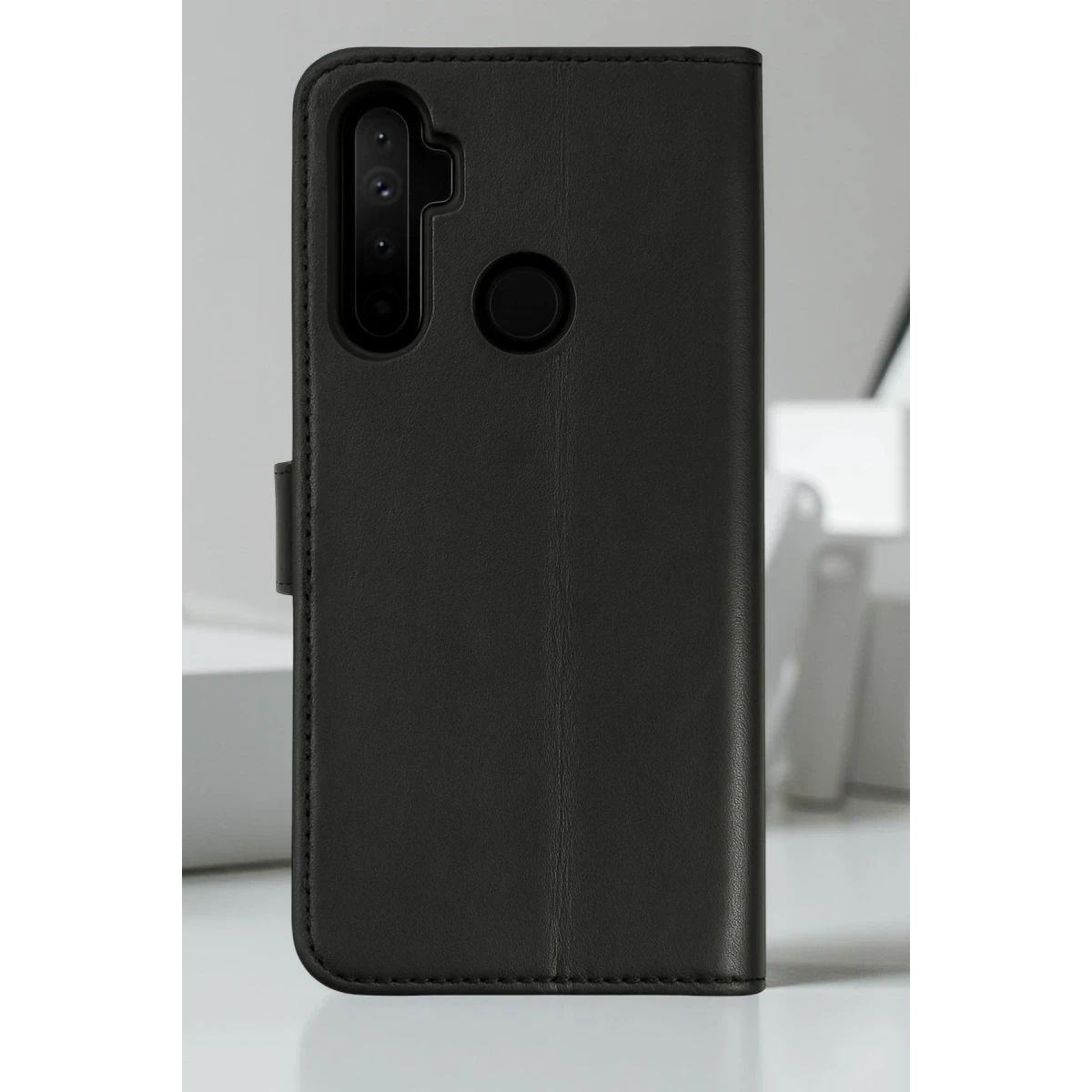 Newface Realme 6i Kılıf Trend S Plus Kapaklı Kılıf - Siyah — görsel 8