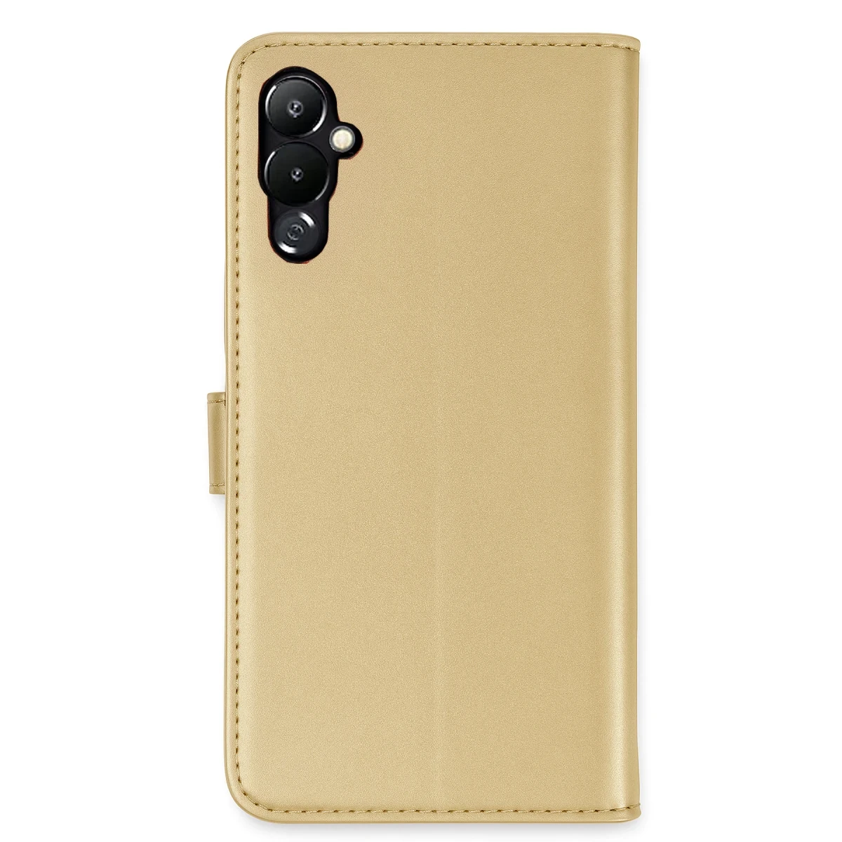 Newface Tecno Pova 4 Kılıf Trend S Plus Kapaklı Kılıf - Gold