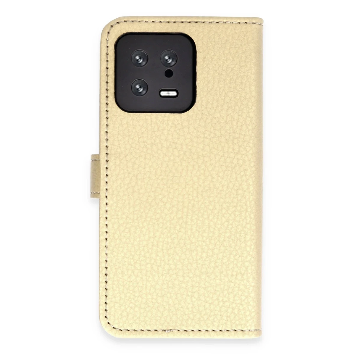 Newface Xiaomi Mi 13 Trend S Plus Kapaklı Kılıf - Gold — görsel 5