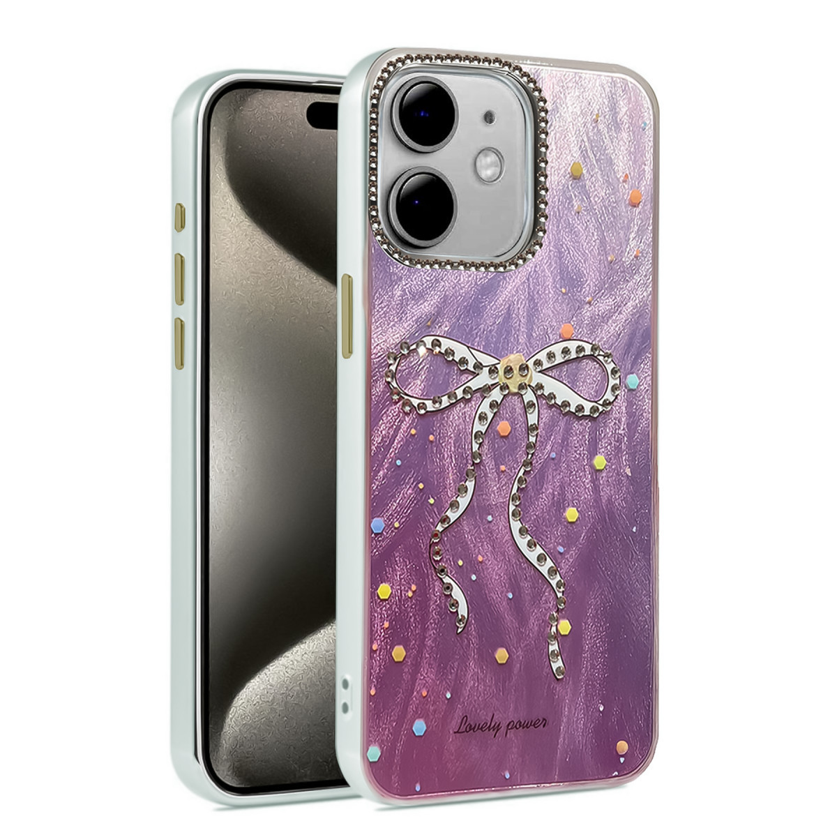 Newface Apple iPhone 11 Kılıf Blade Aynalı Desenli Kapak - Desen 1 — görsel 5