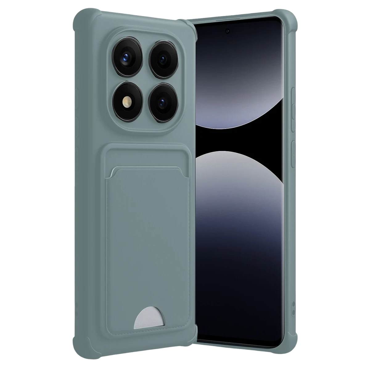 Newface Xiaomi Redmi Note 14 Pro 5G Kelvin Kartvizitli Silikon - Açık Yeşil — görsel 3