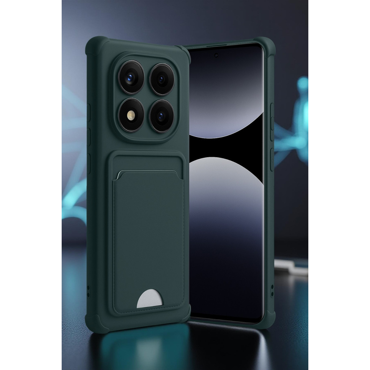 Newface Xiaomi Redmi Note 14 Pro 5G Kelvin Kartvizitli Silikon - Açık Yeşil — görsel 6