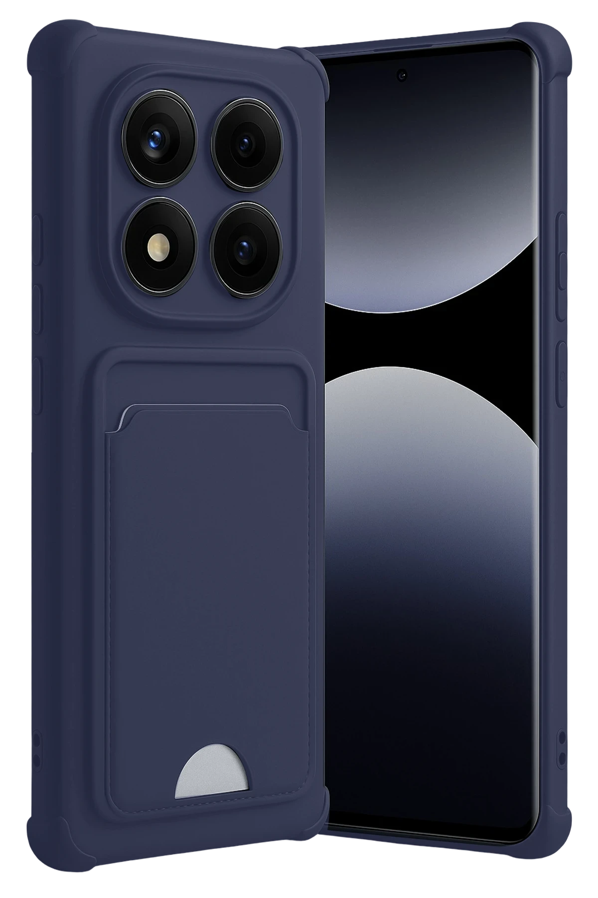 Newface Xiaomi Redmi Note 14 Pro 4G Kelvin Kartvizitli Silikon - Lacivert