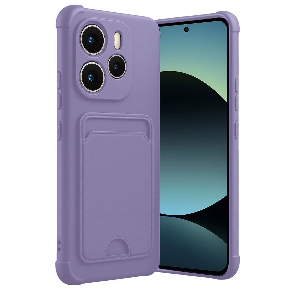 Newface Xiaomi Redmi Note 14 4G Kelvin Kartvizitli Silikon - Lila