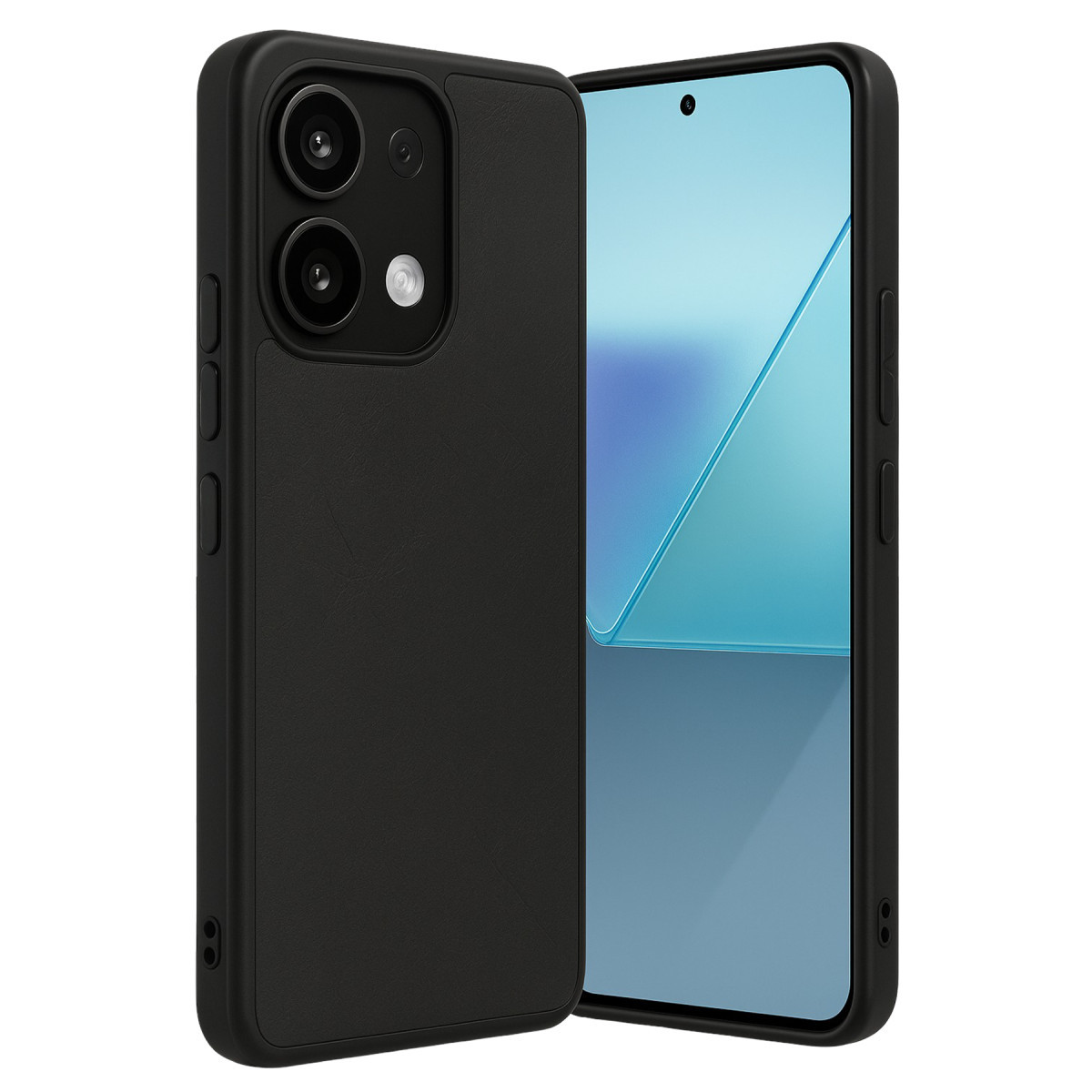 Newface Xiaomi Redmi Note 13 Pro 5G Kılıf Aras Deri Kapak - Siyah — görsel 5