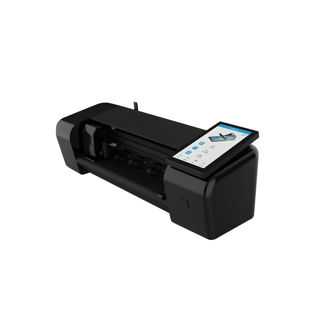 URR X7+ Black Warrior Nano Ekran Koruyucu Kesme Makinesi - Siyah