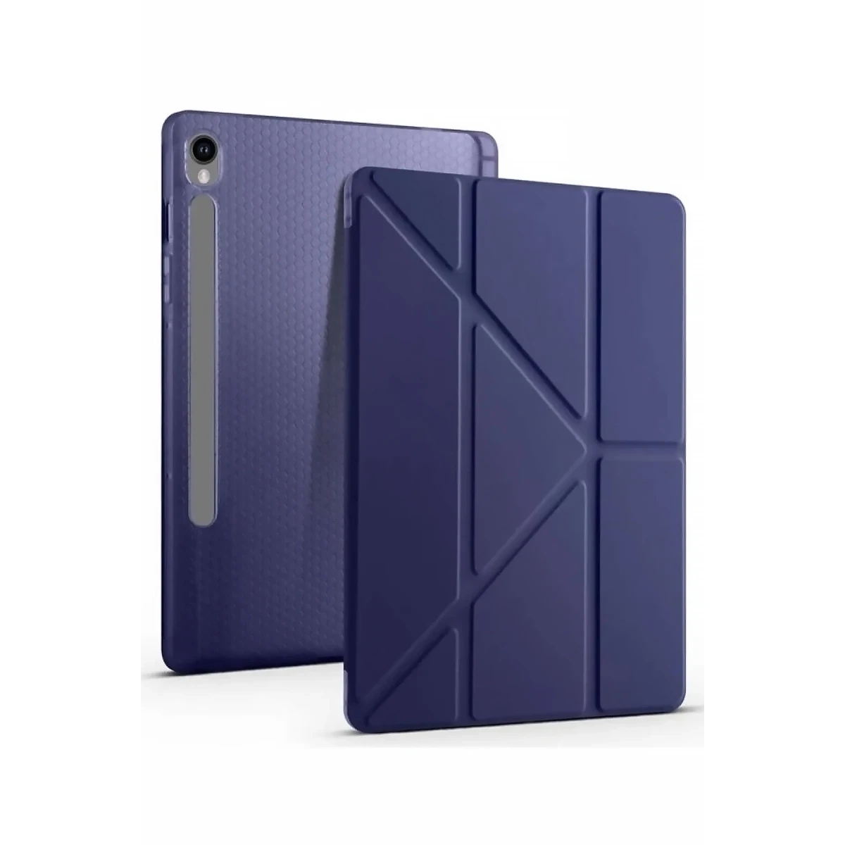 Newface Samsung Galaxy Tab S10 FE Plus 13.1 Kalemlikli Mars Tablet Kılıfı - Lacivert
