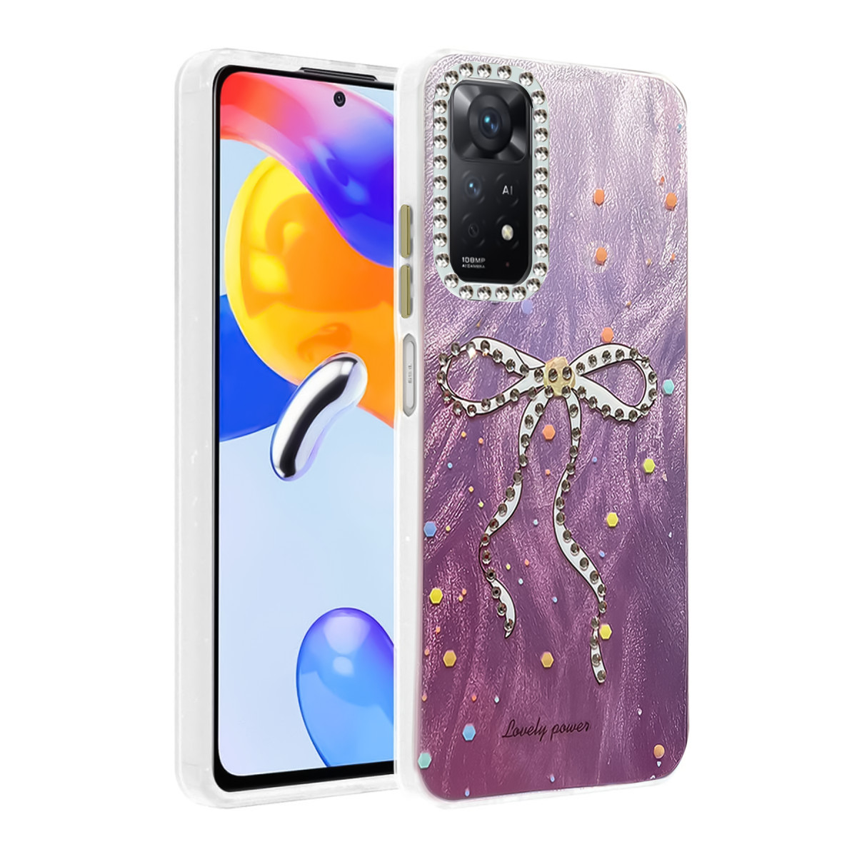 Newface Xiaomi Redmi Note 12 Pro 4G Kılıf Blade Aynalı Desenli Kapak - Desen 1 — görsel 5