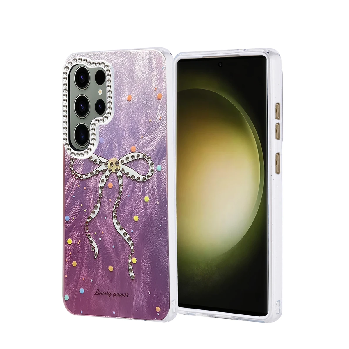 Newface Samsung Galaxy S25 Ultra Kılıf Blade Aynalı Desenli Kapak - Desen 1 — görsel 3