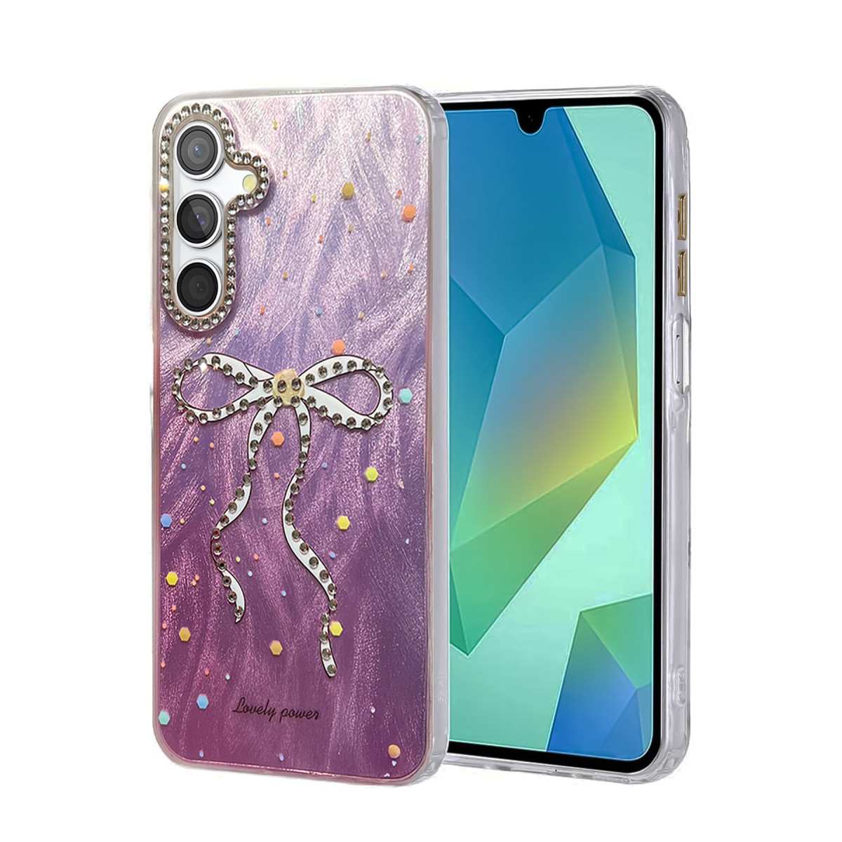 Newface Samsung Galaxy A55 5G Kılıf Blade Aynalı Desenli Kapak - Desen 1 — görsel 5