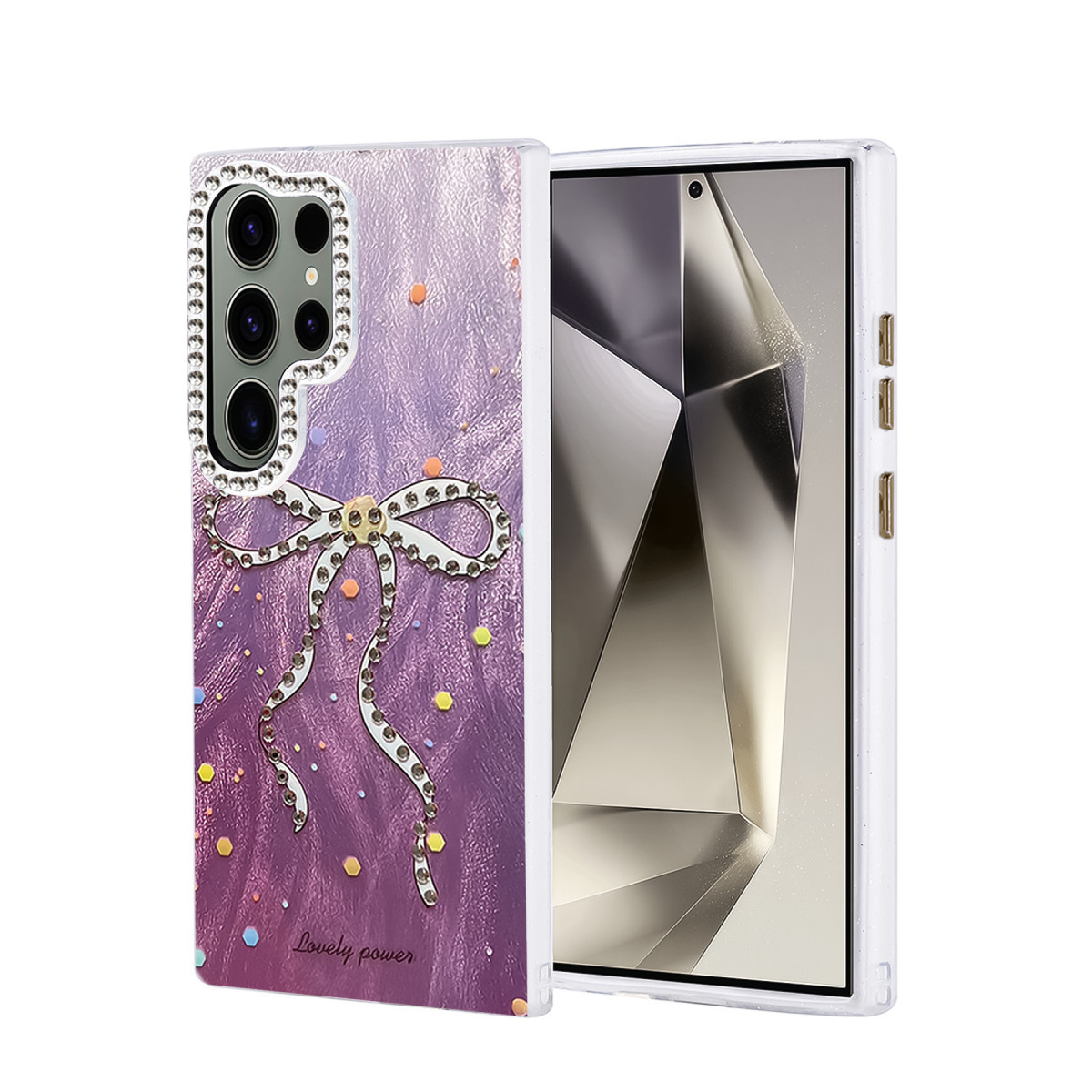 Newface Samsung Galaxy S24 Ultra Kılıf Blade Aynalı Desenli Kapak - Desen 1 — görsel 5
