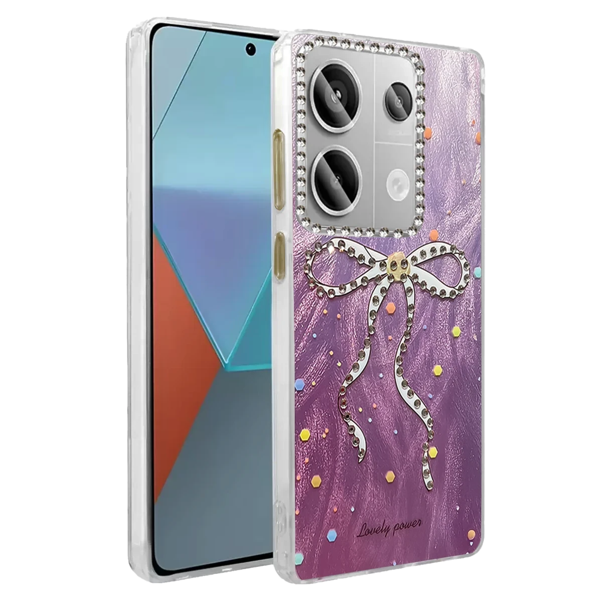 Newface Xiaomi Redmi Note 13 Pro 5G Kılıf Blade Aynalı Desenli Kapak - Desen 1 — görsel 3