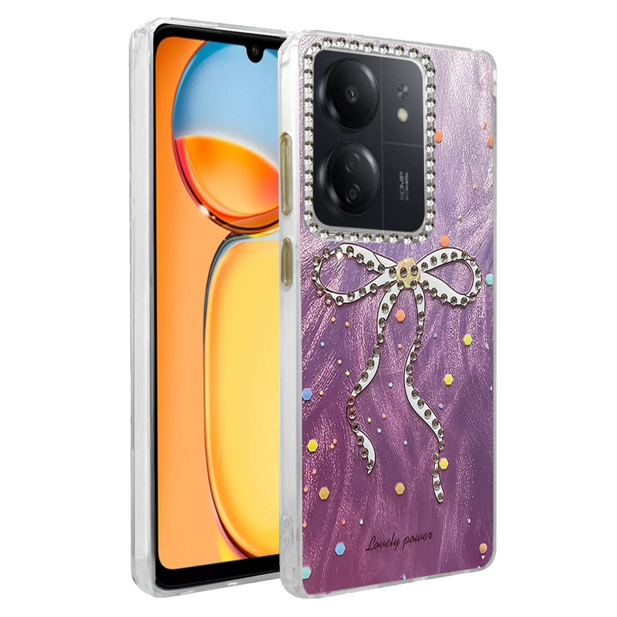 Newface Xiaomi Redmi 13C Kılıf Blade Aynalı Desenli Kapak - Desen 1 — görsel 5