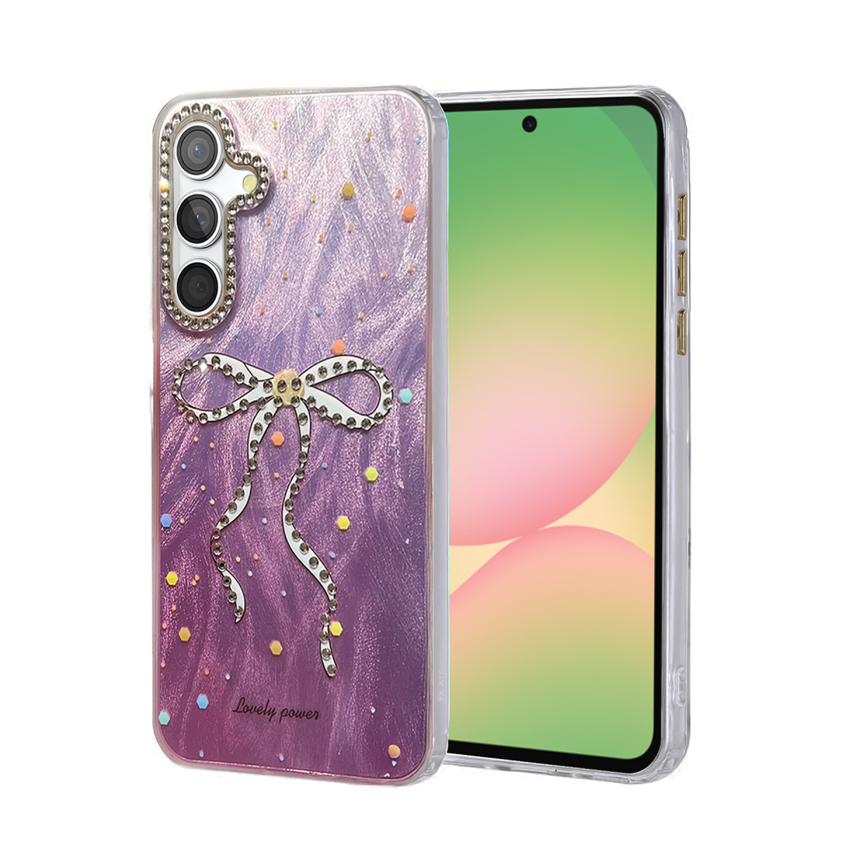 Newface Samsung Galaxy A56 Kılıf Blade Aynalı Desenli Kapak - Desen 1 — görsel 5