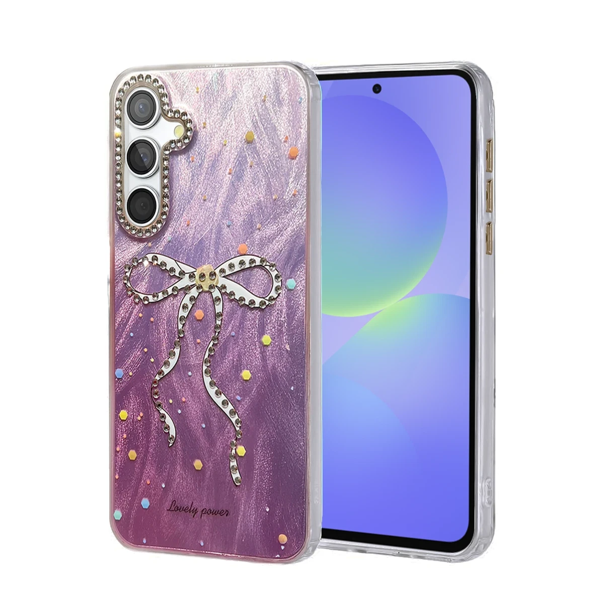 Newface Samsung Galaxy A36 Kılıf Blade Aynalı Desenli Kapak - Desen 1 — görsel 3