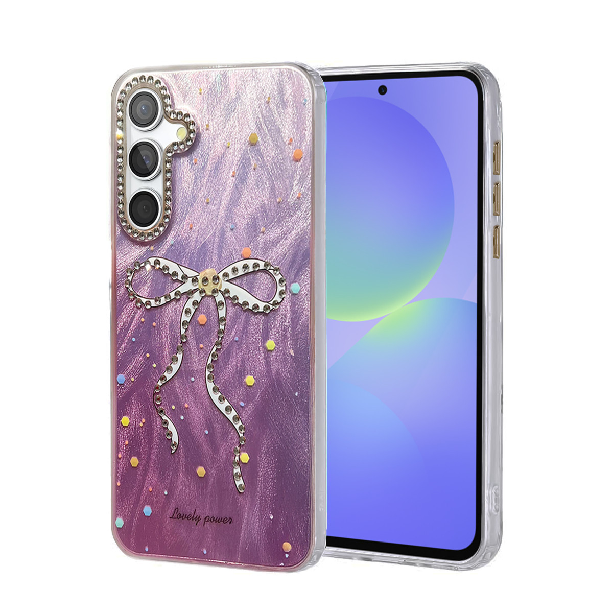 Newface Samsung Galaxy A36 Kılıf Blade Aynalı Desenli Kapak - Desen 1 — görsel 5