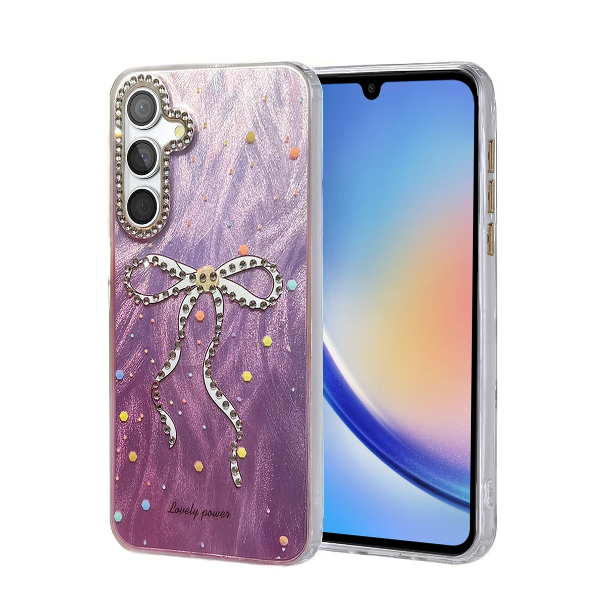 Newface Samsung Galaxy A34 5G Kılıf Blade Aynalı Desenli Kapak - Desen 1 — görsel 3