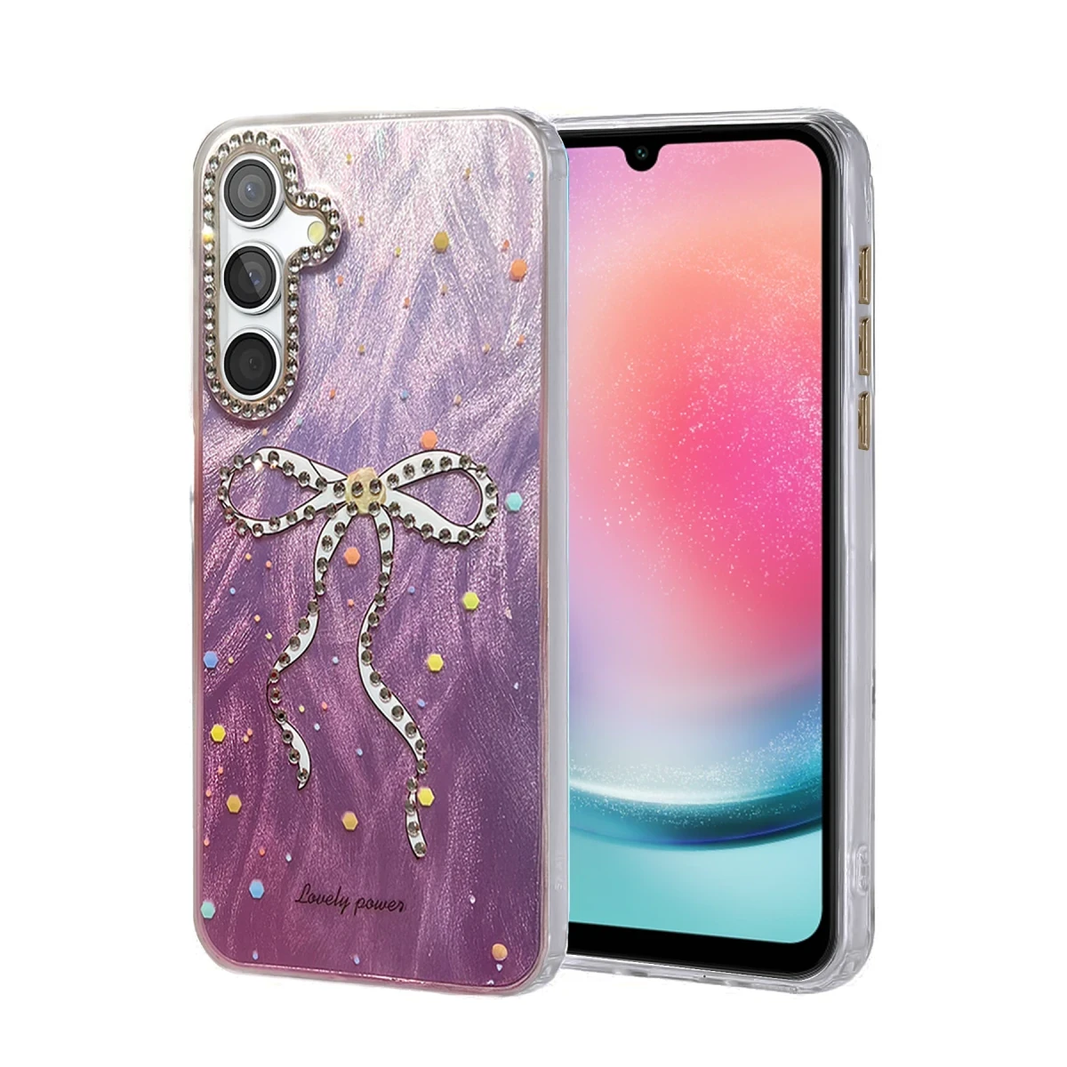 Newface Samsung Galaxy A24 4G Kılıf Blade Aynalı Desenli Kapak - Desen 1 — görsel 3