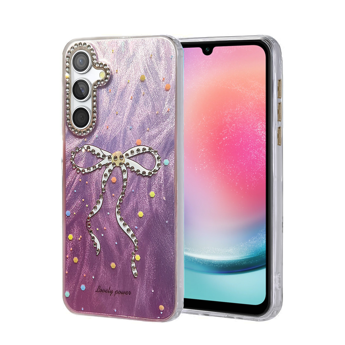 Newface Samsung Galaxy A24 4G Kılıf Blade Aynalı Desenli Kapak - Desen 1 — görsel 5
