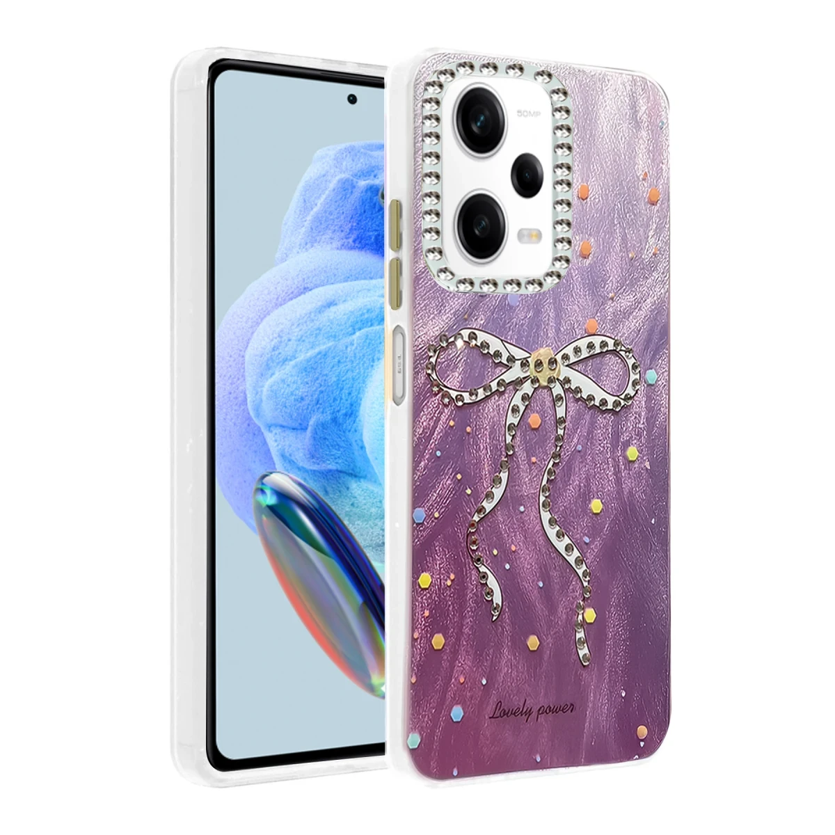 Newface Xiaomi Redmi Note 12 Pro 5G Kılıf Blade Aynalı Desenli Kapak - Desen 1 — görsel 3