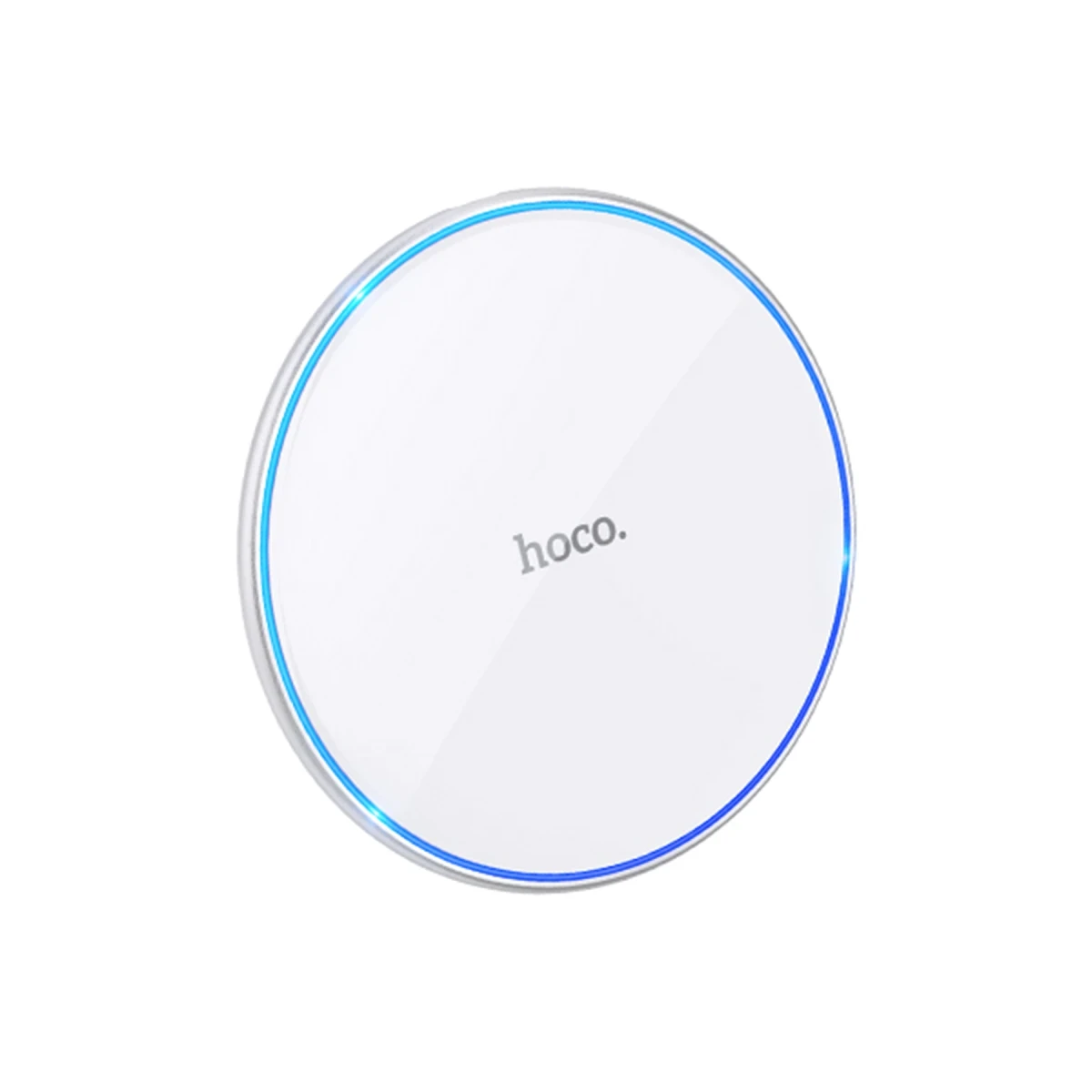 Hoco. CW6 Pro Easy 15W 1M Kablosuz Magsafe Şarj Cihazı - Beyaz