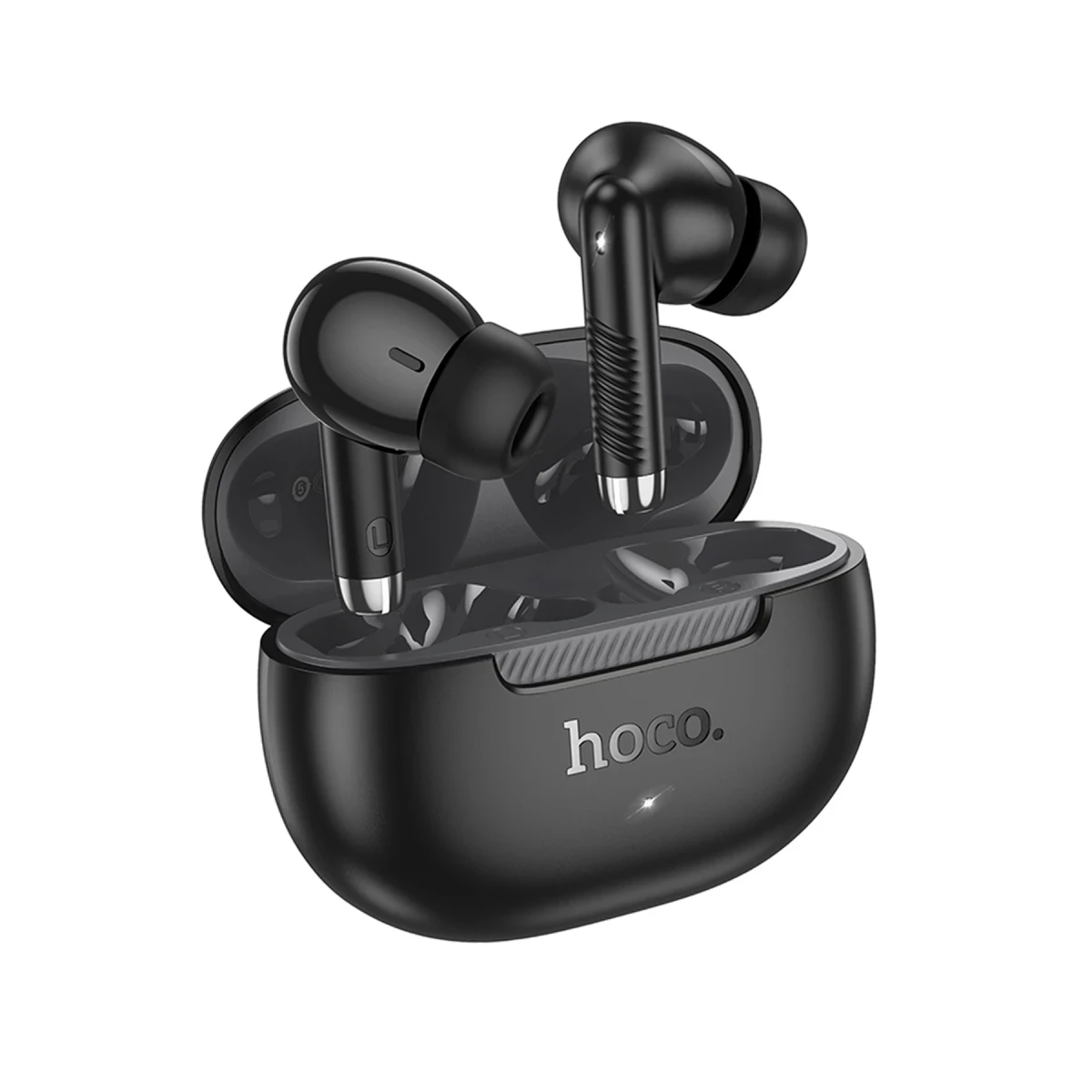 Hoco. EQ24 Estrella Aktif Gürültü Engelleyici Özellikli Bluetooth 5.4 Kablosuz TWS Airpods Kulaklık - Siyah