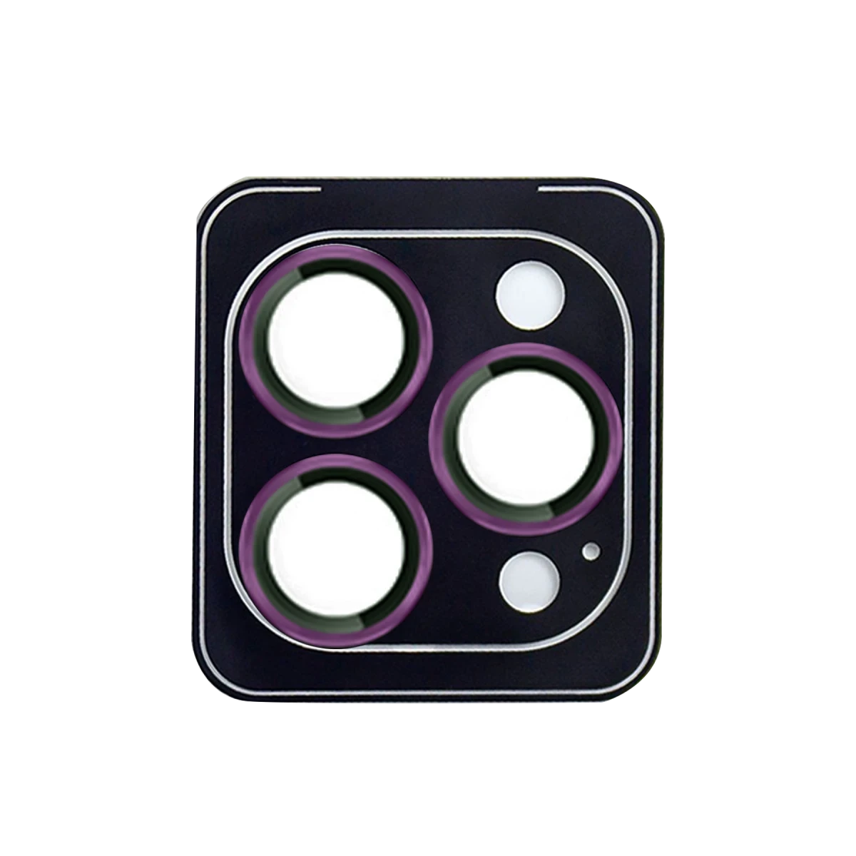 URR Apple iPhone 14 Pro Max Fan Series AR Kamera Lens Koruyucu - Derin Mor