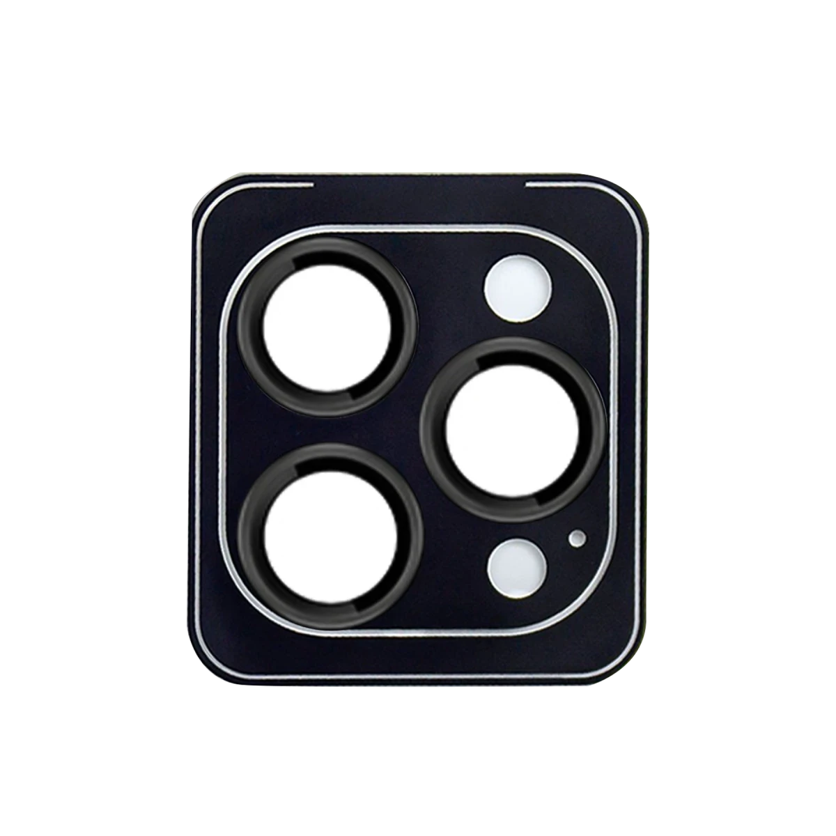 URR Apple iPhone 15 Pro Max Fan Series AR Kamera Lens Koruyucu - Siyah