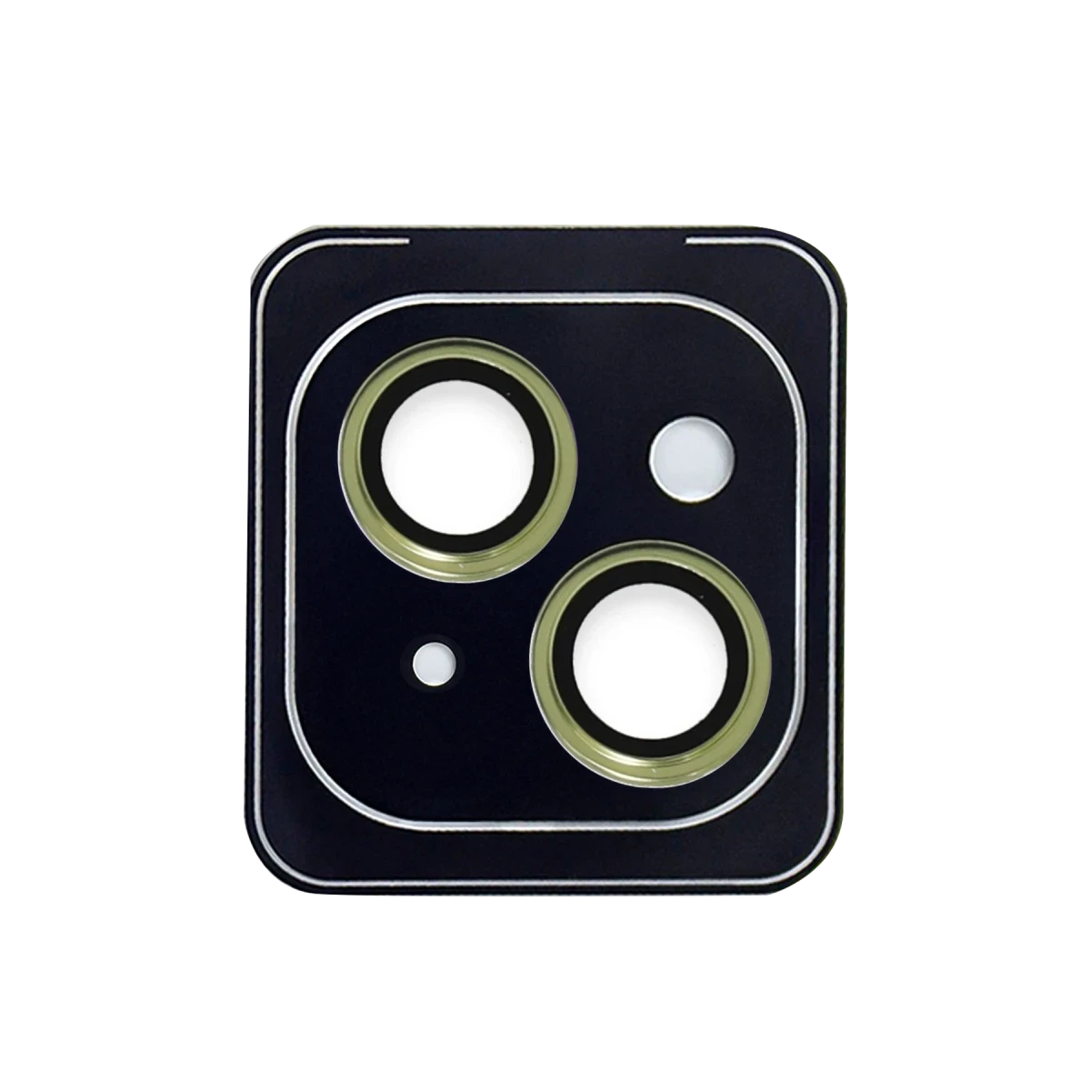 URR Apple iPhone 14 Fan Series AR Kamera Lens Koruyucu - Sarı