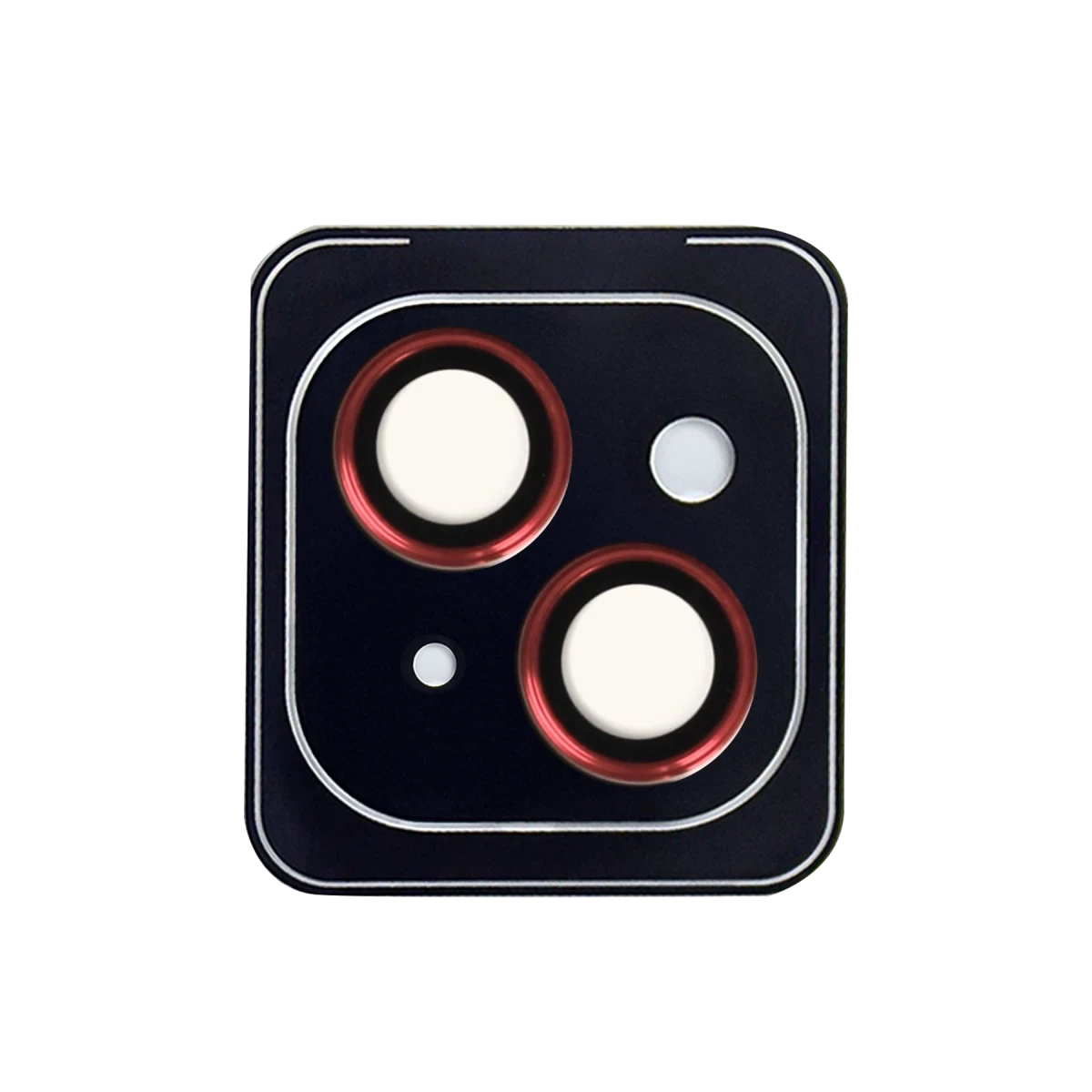 URR Apple iPhone 13 Fan Series AR Kamera Lens Koruyucu - Kırmızı